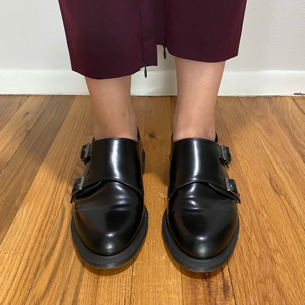 Dr Martens monk strap oxfords